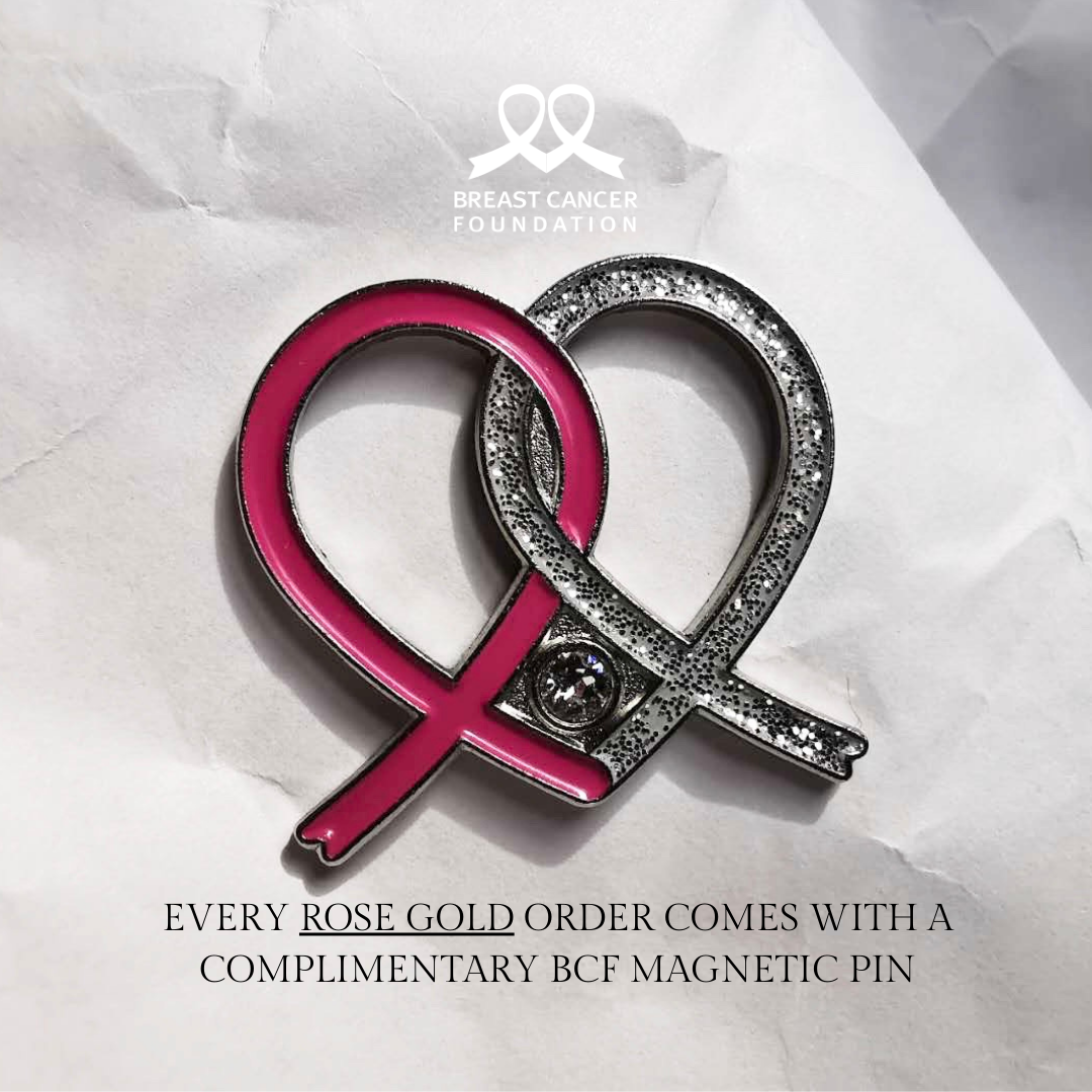 stylish rosegold jewellery statement classic accessory breast cancer foundation singapore
