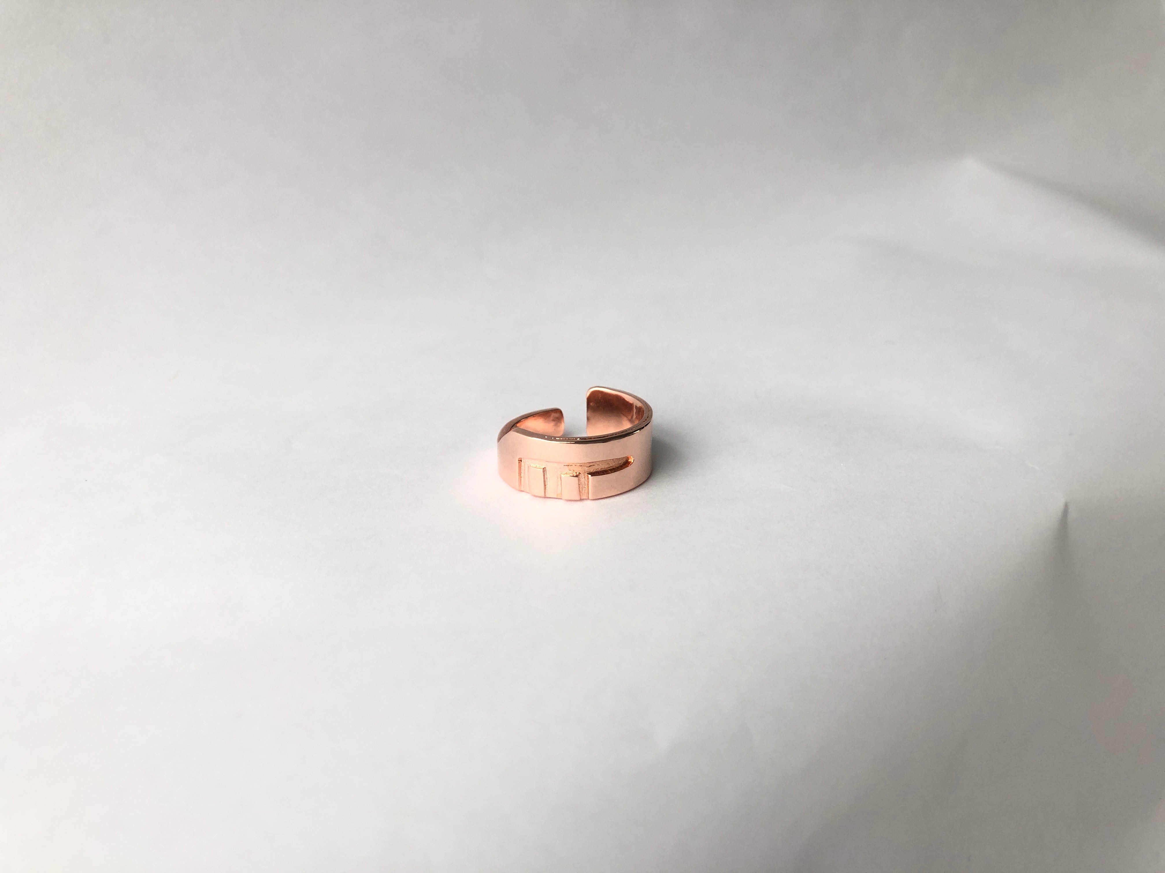 rosegold recycled jewellery statement classic accessory rings