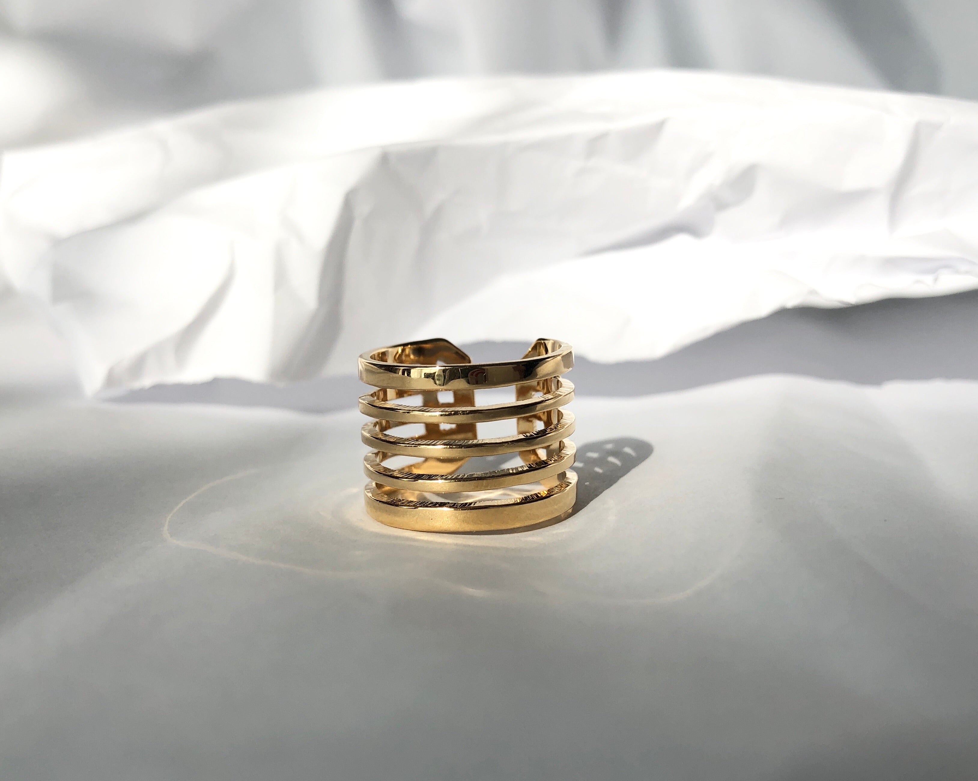 zerowaste jewelry gold accessories unisex