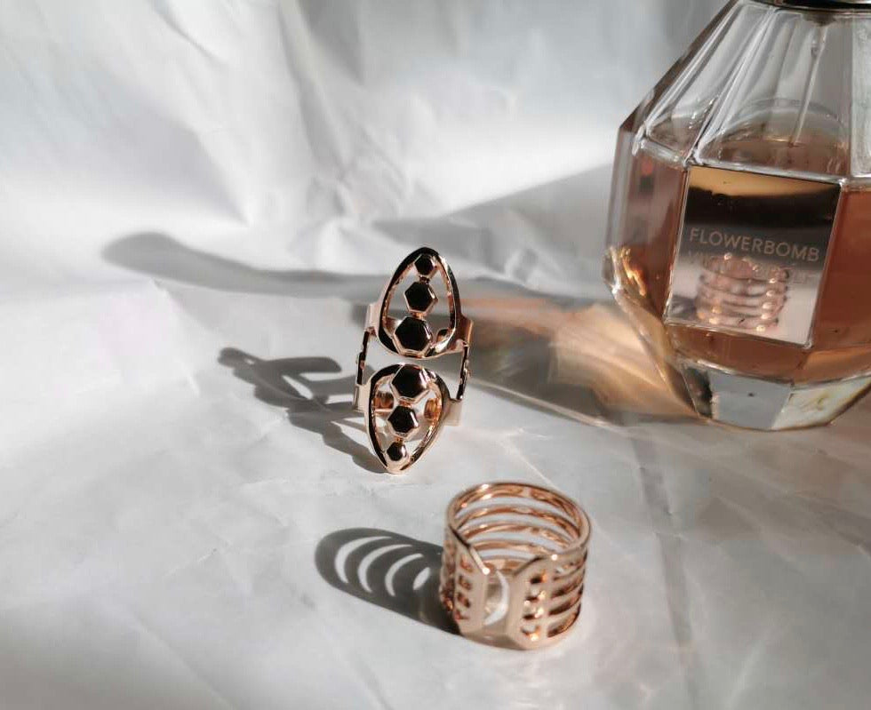 sustainable rosegold jewellery statement classic accessory breast cancer foundation singapore